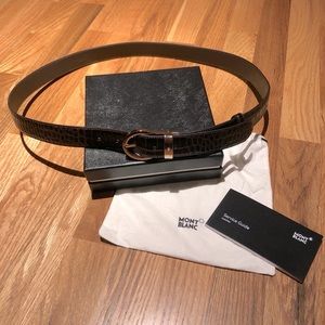New Mont Blanc 30mm Belt